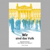 Demokratie Leute vor Reichstag